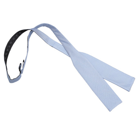 Plain Silk Batwing Self Tie Bow Tie