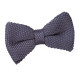 Plain Knitted Pre-Tied Bow Tie