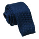 Plain Knitted Skinny Tie