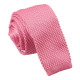 Plain Knitted Skinny Tie