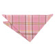 Madras Plaid Pocket Square