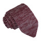 Melange Plain Speckled Knitted Slim Tie