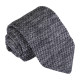 Melange Plain Speckled Knitted Slim Tie