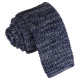 Melange Plain Speckled Knitted Skinny Tie