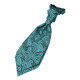 Paisley Pre-Tied Ruche Cravat – Boys