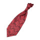 Paisley Pre-Tied Ruche Cravat