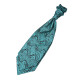 Paisley Pre-Tied Ruche Cravat