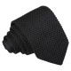 Plain Knitted Slim Tie