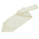 Plain Satin Self-Tie Cravat