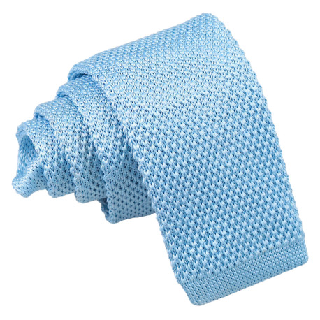 Plain Knitted Tie – Boys