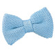 Plain Knitted Pre-Tied Bow Tie – Boys