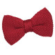 Plain Knitted Pre-Tied Bow Tie – Boys