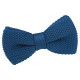 Plain Knitted Pre-Tied Bow Tie