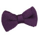 Plain Knitted Pre-Tied Bow Tie – Boys