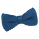 Plain Knitted Pre-Tied Bow Tie – Boys