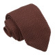 Plain Knitted Slim Tie