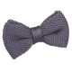 Plain Knitted Pre-Tied Bow Tie – Boys