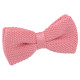 Plain Knitted Pre-Tied Bow Tie