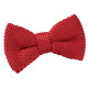 Plain Knitted Pre-Tied Bow Tie – Boys