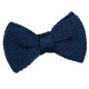 Plain Knitted Pre-Tied Bow Tie – Boys