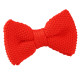 Plain Knitted Pre-Tied Bow Tie – Boys