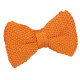 Plain Knitted Pre-Tied Bow Tie – Boys