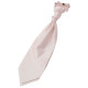 Plain Shantung Pre-Tied Wedding Cravat