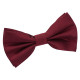 Plain Shantung Pre-Tied Bow Tie