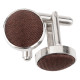 Plain Shantung Cufflinks