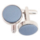 Plain Shantung Cufflinks