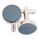 Plain Shantung Cufflinks