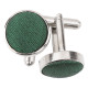 Plain Shantung Cufflinks