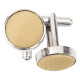 Plain Shantung Cufflinks