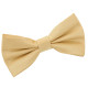 Plain Shantung Pre-Tied Bow Tie