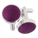 Plain Shantung Cufflinks