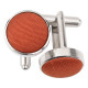 Plain Shantung Cufflinks