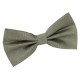 Plain Shantung Pre-Tied Bow Tie