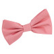 Plain Shantung Pre-Tied Bow Tie