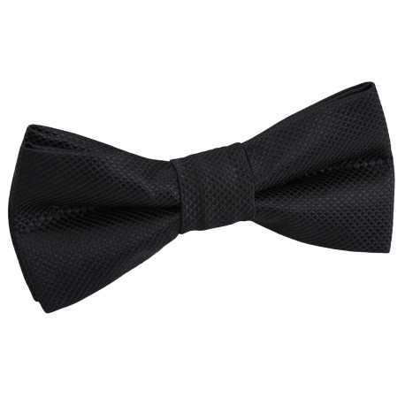 Solid Check Pre-Tied Bow Tie – Boys