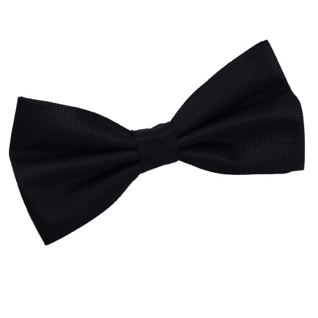 Solid Check Pre-Tied Bow Tie