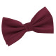 Solid Check Pre-Tied Bow Tie