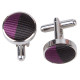 Striped Cufflinks