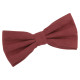 Suede Pre-Tied Bow Tie