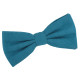 Suede Pre-Tied Bow Tie