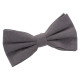 Suede Pre-Tied Bow Tie