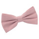 Suede Pre-Tied Bow Tie