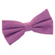 Suede Pre-Tied Bow Tie