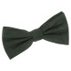 Suede Pre-Tied Bow Tie