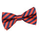 Thin Stripe Pre-Tied Bow Tie