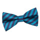 Thin Stripe Pre-Tied Bow Tie